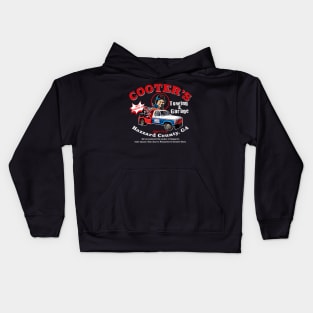 Cooter's Towing Worn Hazzard County Dks Kids Hoodie